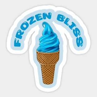 Frozen Bliss Sticker